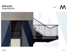 Tablet Screenshot of moerschel-arquitectos.com